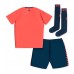 Everton Barnkläder Borta matchtröja till baby 2023-24 Kortärmad (+ Korta byxor) Billigt
